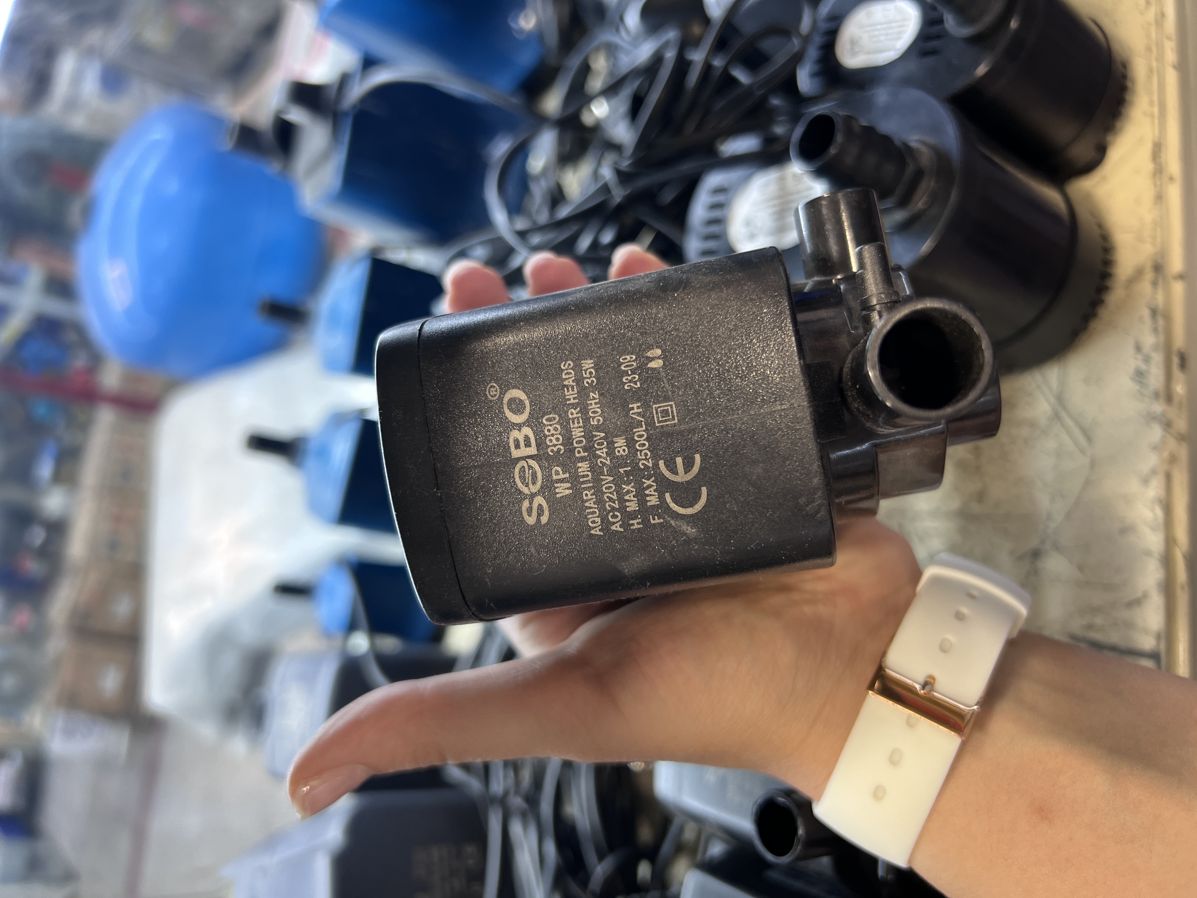 واترپمپ  دو خروجی مدل wp_3880 سوبو